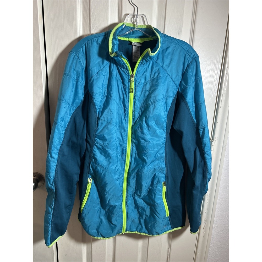 Champion VentureLoft Women's XXL Blue Full Zip Hybrid Jacket Lightweight Running
